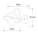 Vorschaubild Konstsmide Mini Wandleuchte Vega, versch. Farben