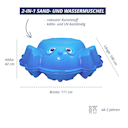 Vorschaubild KHW Sandkasten/Wassermuschel Beach Bee 2er Set - Made in Germany