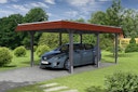 Vorschaubild Skan Holz Wendland - Walmdach Carport aus Leimholz Breite 362 cm