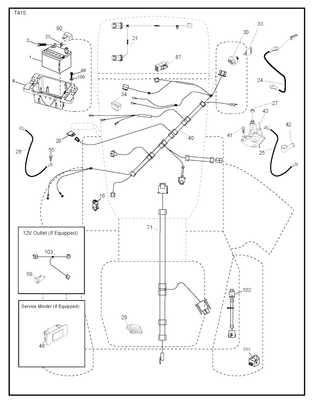 Explosionszeichnung Ersatzteile