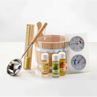 Infraworld Saunaset Exclusiv 8-teilig