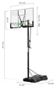 Vorschaubild Salta - Basketballkorb Center Höhe 296 - 371 cm