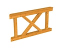 Vorschaubild Skan Holz Brüstung Andreaskreuz zu Pavillon Nice