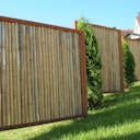 Vorschaubild BambusBASIS Modul5 Anfangs- / Endpfosten Cortenstahl