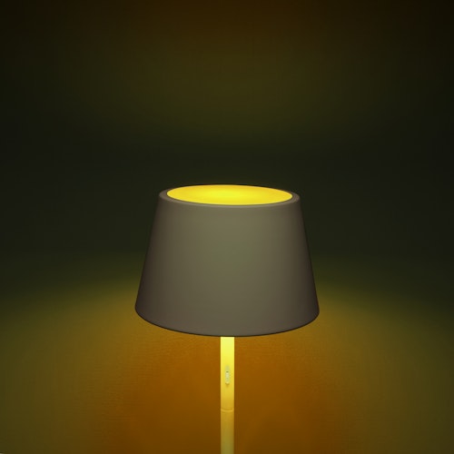 Konstsmide LED USB-Stehlampe Pomezia, weiss, dimmbar (7824-250)