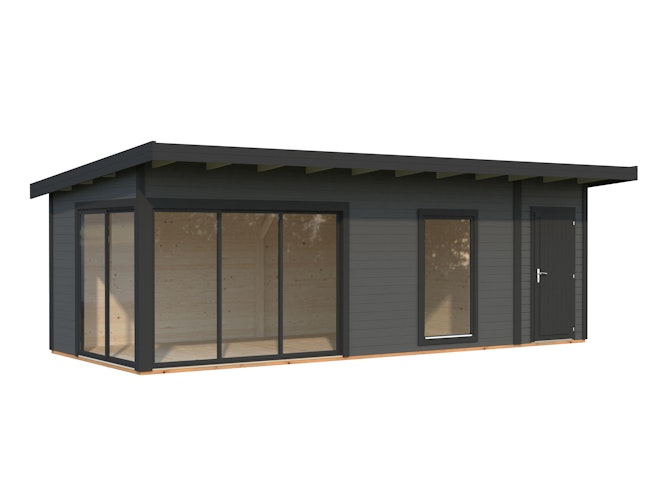 Palmako Gartenhaus Andrea 21,1 m² Slide - 44 mm
