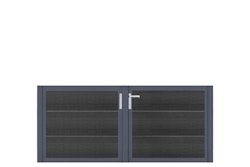 dz VIDUAL Swing Doppeltor Comp-Co 280 x 20 mm Steckprofil symmetrisch