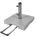 Vorschaubild doppler Granitsockel ACTIVE Trolley 40 kg, Hellgrau
