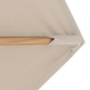 Vorschaubild doppler Pendelschirm ALU WOOD 300 x 220, Aluminium Esche-Optik / 100 % Polyester 180 g/m²