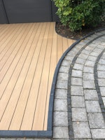 Fiberdeck Premium WPC-Terrassendiele RHK Cedar 23 x 210 mm