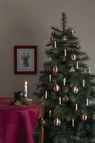 Konstsmide Weihnachtsbeleuchtung  LED Baumbeleuchtung 12 Kerzen