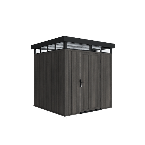 NewTechWood WPC Gartenhaus Cella 77 mit Einzeltür - 21 mm