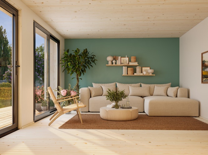 Palmako Gartenhaus Johanna 19,4 m² - 160 mm