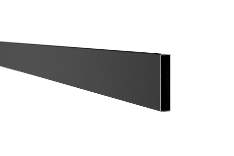 dz Alu Steckzaun-Komplettset VIDUAL Line 100 Distanz 18 mm zum Einbetonieren