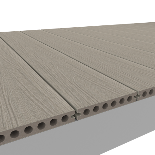 NewTechWood Deluxe WPC-Terrassendiele Hohlkammer Antique  23 x 138 mm