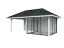 Vorschaubild Palmako Pavillon Bianca 16,6 m² Set 206 Slide - 28 mm