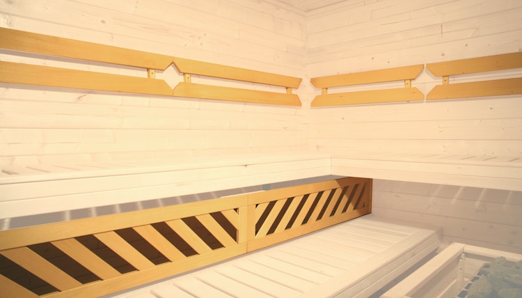 Weka Element-Designsauna Sara 1 Sparset inkl. Ofen - 68 mm - "Alles dabei"