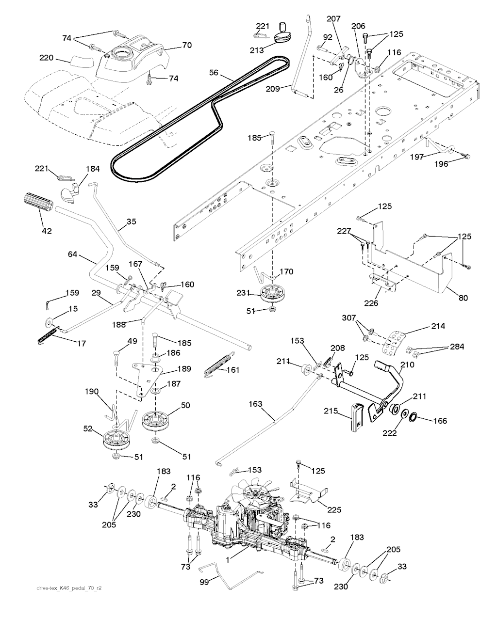 Explosionszeichnung Ersatzteile