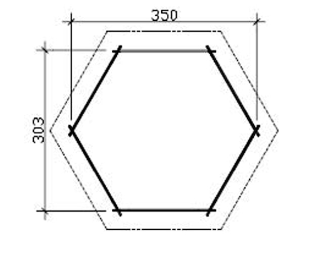 Skan Holz 28 mm Gartenhaus Madeira 2