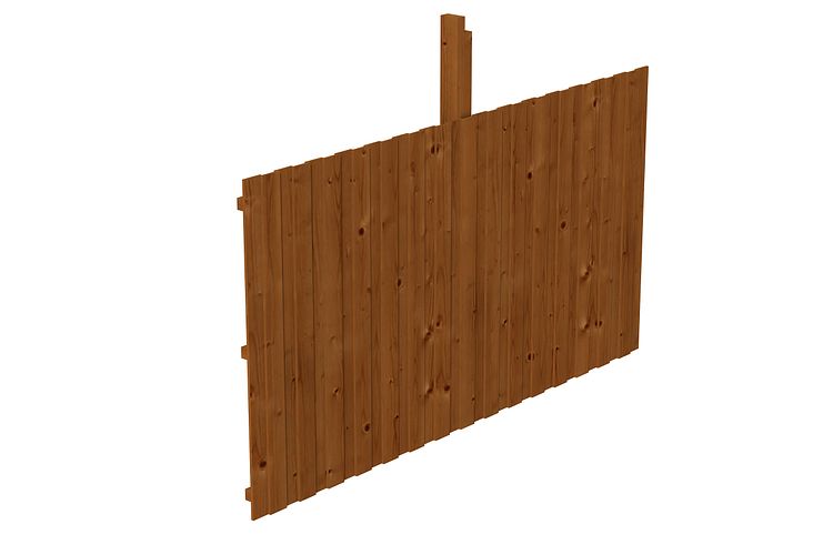 Skan Holz Rückwand für Leimholz Einzel- Carports - Deckelschalung