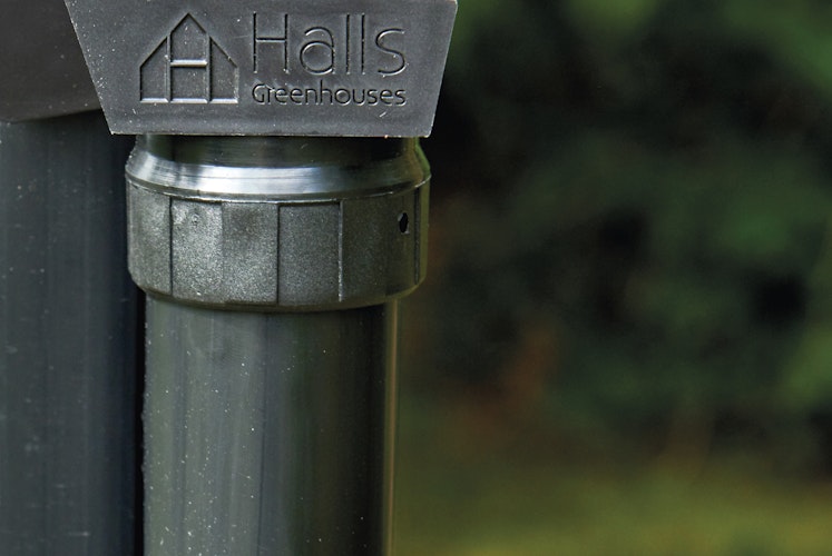Halls Fallrohrset für Gewächshaus Icon Pflanzenhaus