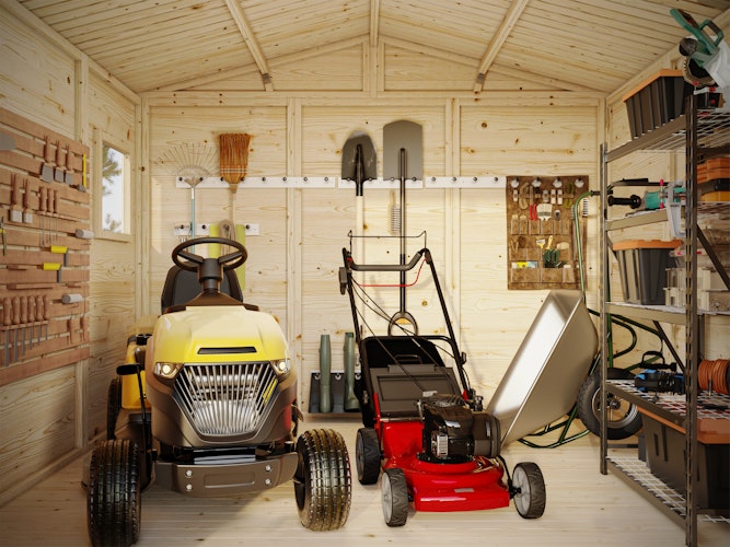 Palmako Gerätehaus Dan 14,7 m² - 16 mm