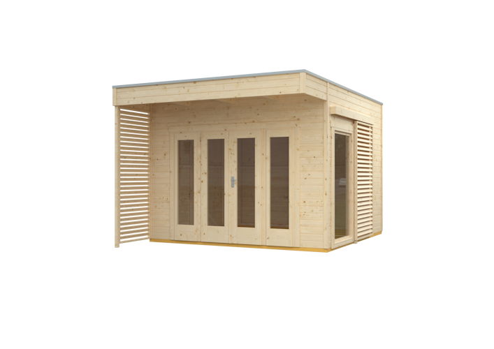 Skan Holz Gartenhaus Tokio 2 - 19 mm