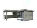 Vorschaubild Palmako Carport/Pavillon Connect Lenna 24,9 m² Set 409 Slide