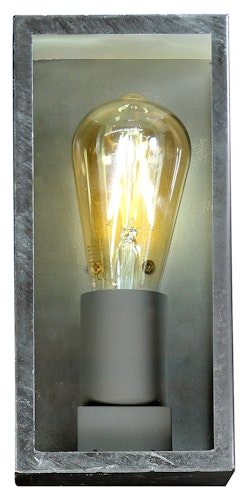 ECO-LIGHT Außenwandleuchte Karo Aluminium verzinkt (1100111)