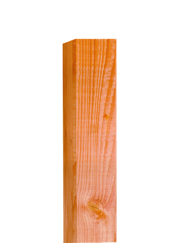 OSMO Pfosten - Lärche glatt ohne Kopfrundung 2000 mm