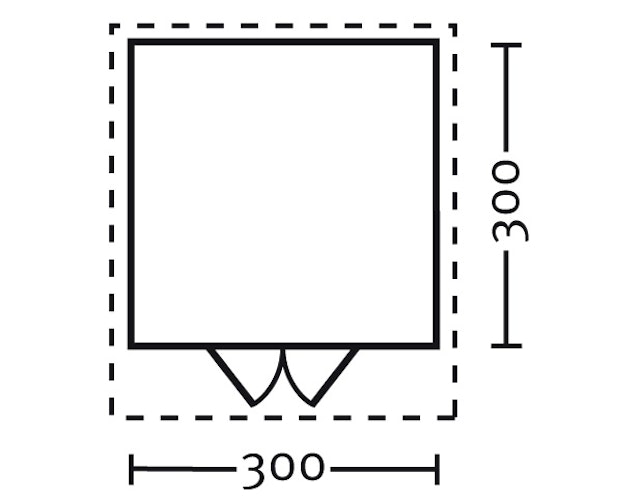 Skan Holz 28 mm Gartenhaus Faro