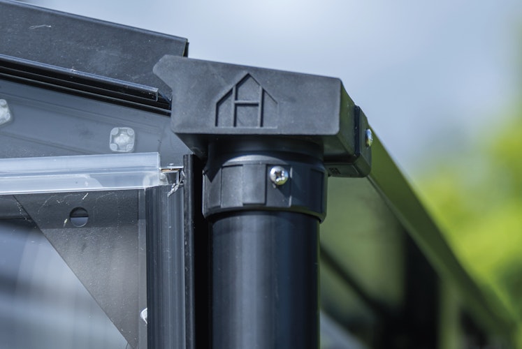 Halls Dachrinnen - Verbindungsset für Entwässerung in Regentonne