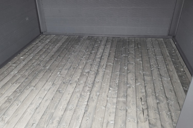 Wolff Finnhaus Holz-Fußboden 3030 grau imprägniert - 18 mm