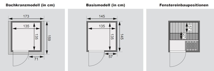 Karibu Woodfeeling Sauna Sandra - 38 mm Massivholz Aktionssauna inkl. gratis Sauna-Zubehörset im Wert von 234,94 €