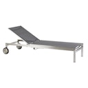 Vorschaubild Diamond Garden Liege MADEIRA, Edelstahl gebürstet / DiGaLan