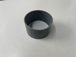 Reduzierstück DN 80/75mm, dunkelgrau