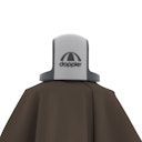 Vorschaubild doppler Mittelmastschirm EXPERT 220 x 140 Auto-Tilt, Aluminium Silber / 100 % Polyester 180 g/m²