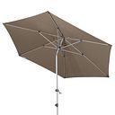 Vorschaubild doppler Mittelmastschirm EXPERT 320 Auto-Tilt, Aluminium Silber / 100 % Polyester 180 g/m²