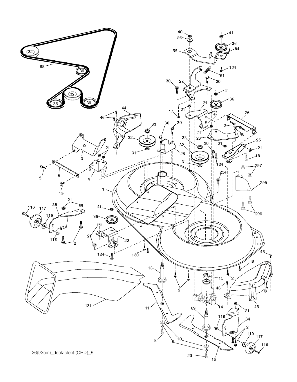 Explosionszeichnung Ersatzteile
