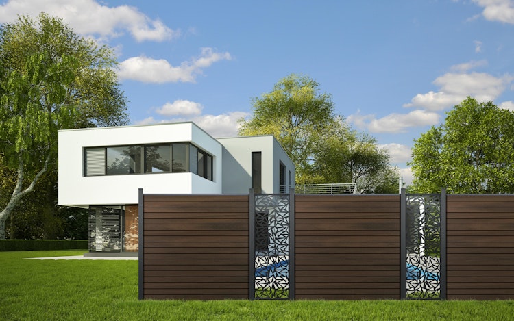 GroJa Design Triangle XL Anthrazit DB 703 1800x60cm inkl. Befestigungsmaterial