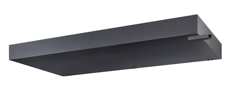 Gutta Rechteckvordach BS Plus 300 Sonderfarbe und Sondermaß inkl. Wasserspeier (neues Modell)