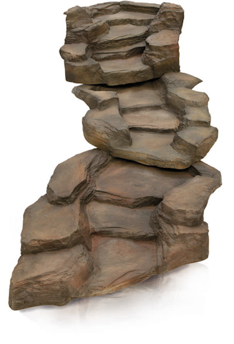 Oase Bachlaufschale Premium Grand Canyon schiefer braun, Klippe