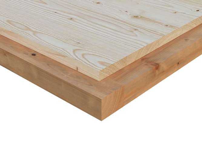PRE:GA Gartenhaus Belchen 2 Räume Leimholz mit Isolierglas-Schiebetüren mit Schleppdach 700 x 300 cm