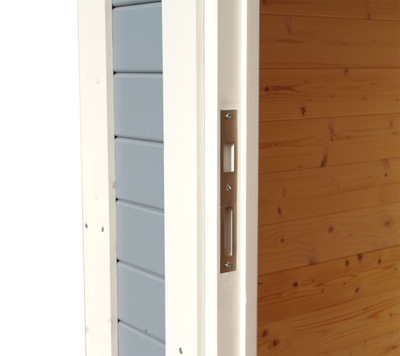 Bertilo Gartenhaus Pentus 2 Lounge inkl. Anbaudach - 19 mm