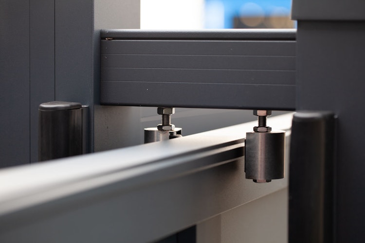 dz VIDUAL Slide Schiebetor Snap 140 x 20 mm Klickprofil