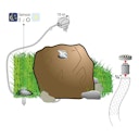 Vorschaubild Heissner Aqua Light 6fach-LED-Ring, weiß 30 mm Durchmesser (U509-T)