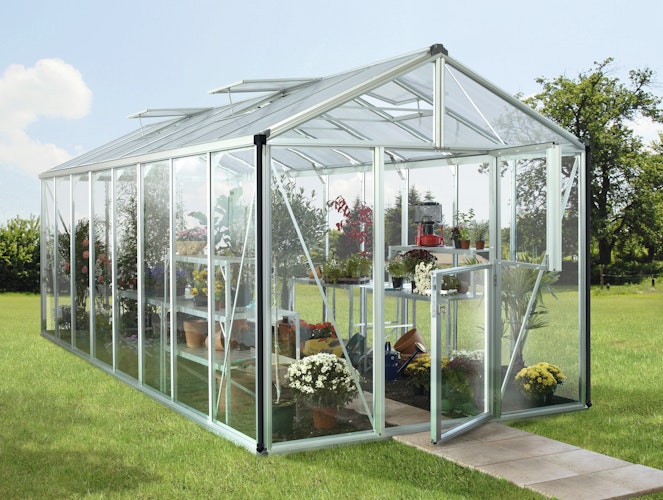 Vitavia Gewächshaus Zeus 15700 inkl. 3 Dachfenstern - 15,7 m²
