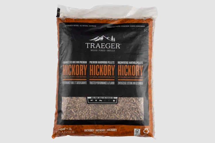 Traeger Hartholz Pellets Hickory, 9 kg Beutel