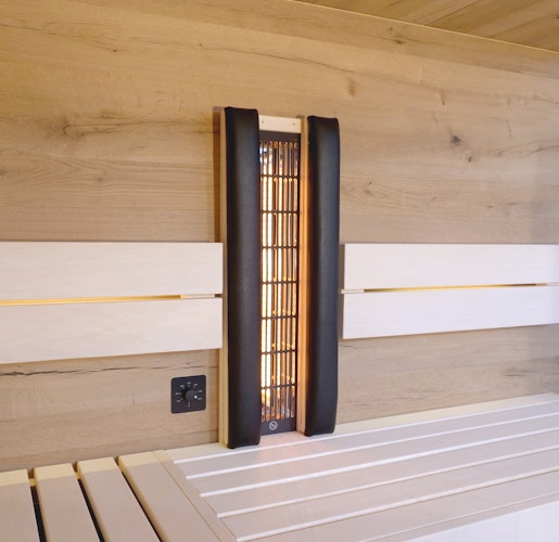 Infraworld Rückenpolster 2er Set inkl. Montagerahmen