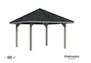 Vorschaubild Palmako Pavillon Bianca 8,3 m²